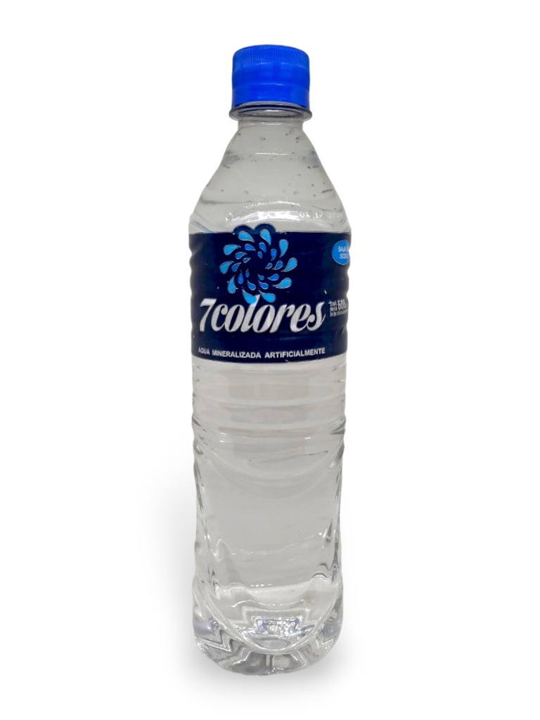 AGUA MINERALIZADA 7 COLORES X 600 CC