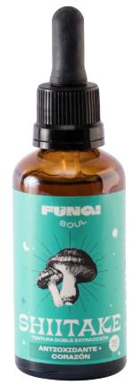 TINTURA MADRE SHIITAKE FUNGI SOUL X 50 ML - ANTIOXIDANTE + CORAZON