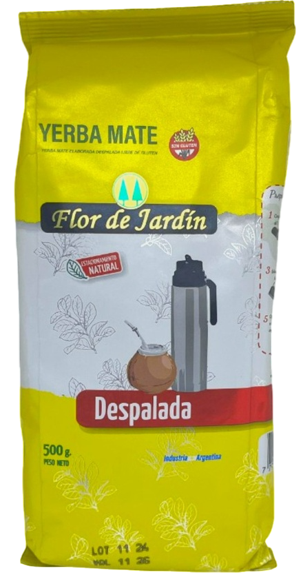 YERBA MATE DESPALADA FLOR DE JARDIN X 500 GRS