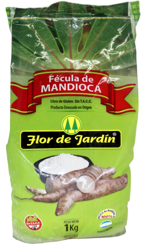 FECULA MANDIOCA FLOR DE JARDIN -SIN TACC- X 1 KG