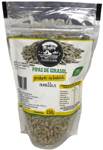 GIRASOL PELADO AGUADA GRANDE X 150 GRS