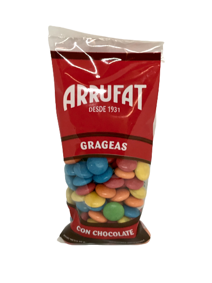 GRAGEAS-LENTEJAS CHOCOLATE ARRUFAT X 90 GRS 