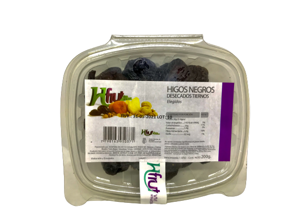 HIGOS NEGROS DESHIDRATADO H FRUT X 100 GRS
