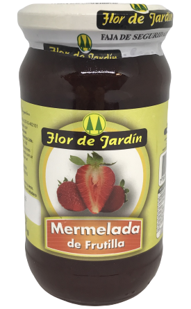 ​​​​MERMELADA FRUTILLA FLOR DE JARDIN X 425 GRS