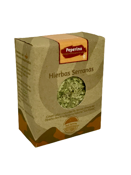 PEPERINA RAIZ SERRANA CAJA CHICA