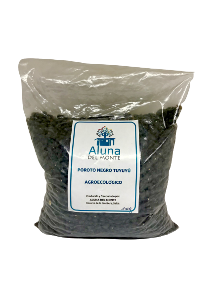 POROTO NEGRO ALUNA DEL MONTE X 1 KG