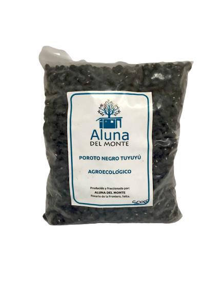 POROTO NEGRO ALUNA DEL MONTE X 500 GRS