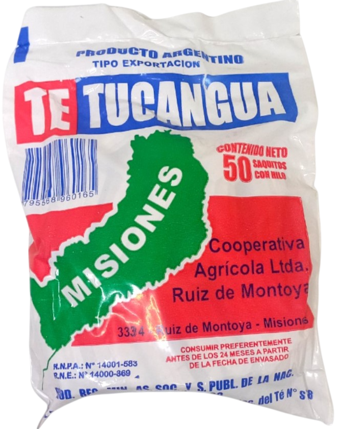​​​TE NEGRO SAQUITOS TUCANGUA X BOLSA X 50 U