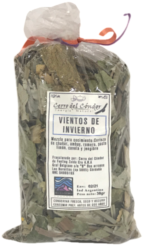​​​VIENTOS DE INVIERNO CERRO DEL CONDOR X 35 GRS
