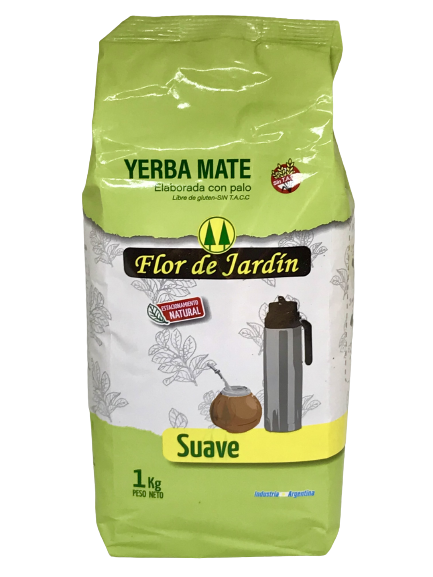 YERBA MATE FLOR DE JARDIN SUAVE X 1 KG