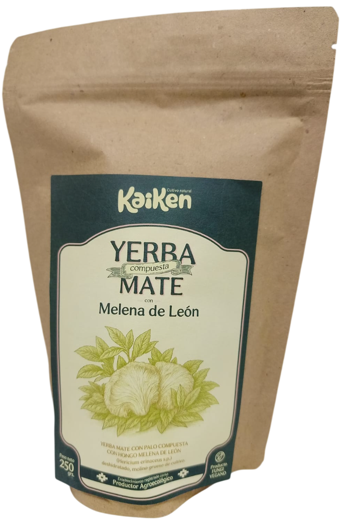 YERBA CON MELENA DE LEON KAIKEN X 250 GRS