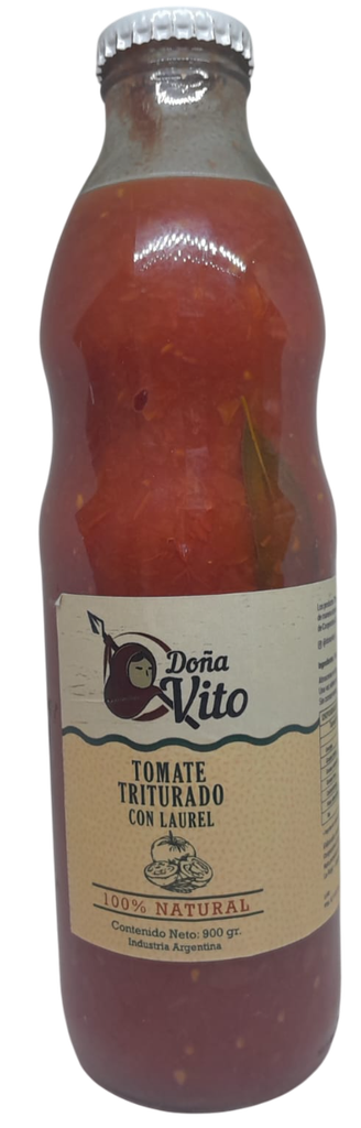 TOMATE TRITURADO CON LAUREL DONA VITO X 900 CC