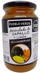 [p3348] MERMELADA ZAPALLO Y LIMON PUEBLO VERDE X 360 GRS