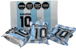 [p3372] ALFAJOR MARADONA 10 DDL CHOCOLATE BLANCO X 60 GRS -CAJA X 6 UNIDADES