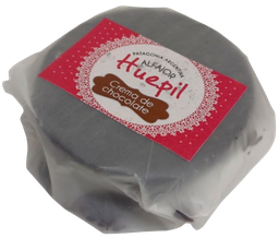 [p1015] ALFAJOR HUEPIL RELLENO CREMA CHOCOLATE CUBIERTO CHOCOLATE X 80 GRS
