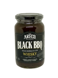 [p2677] ​​BBQ BLACK CON WHISKY SALSA ARECO X 360 GRS