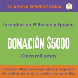 [p1010] DONACION X $5000