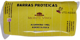 [p2920] BARRITA PROTEICA AVENA Y ALGARROBA MONTE VIVO X 40 GRS