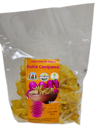 [p0181] PETALOS DE BATATA CHIPS FRITOS CAUQUEVA X 80 GRS