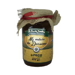 [p0226] MERMELADA DURAZNO LA HUERTA FAMILIAR X 454 GRS