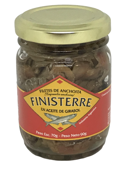 ​​FILET ANCHOAS FINISTERRE X 70-90GRS